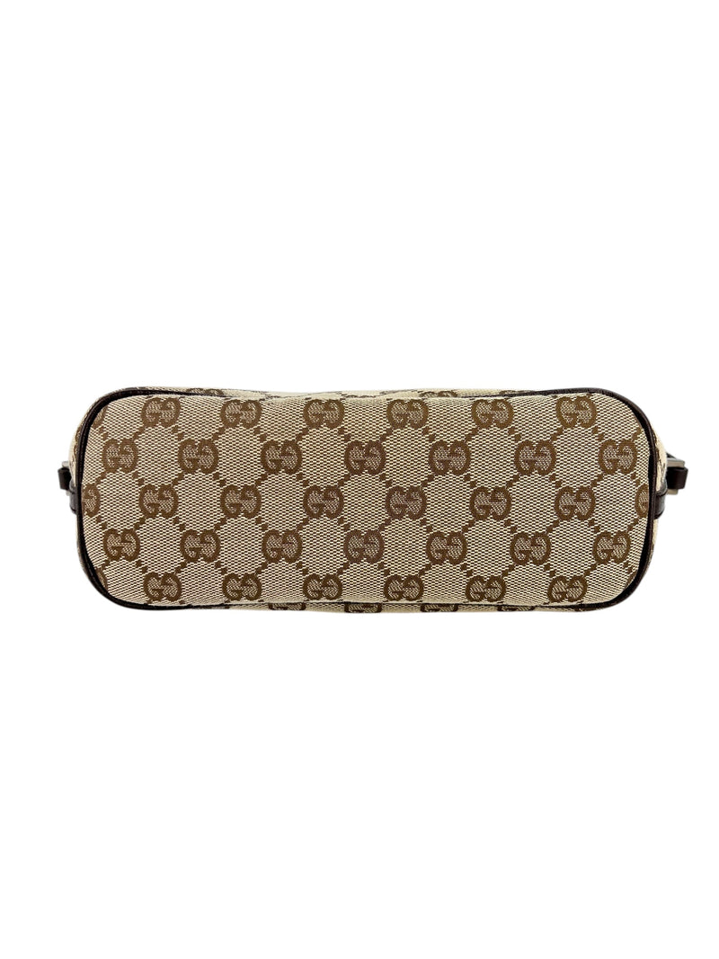 Gucci Monogram Vintage Boat Pochette