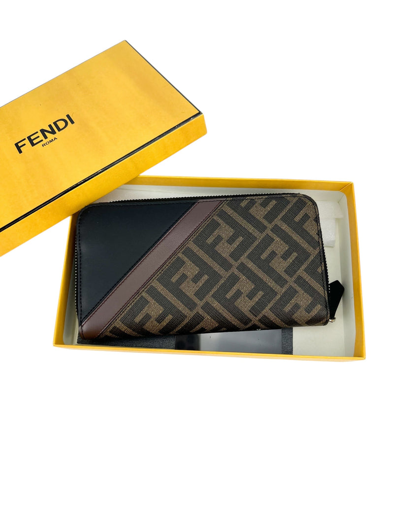 Fendi Timeless Zip-Around Wallet