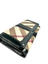 Burberry Vintage Wallet Check Canvas