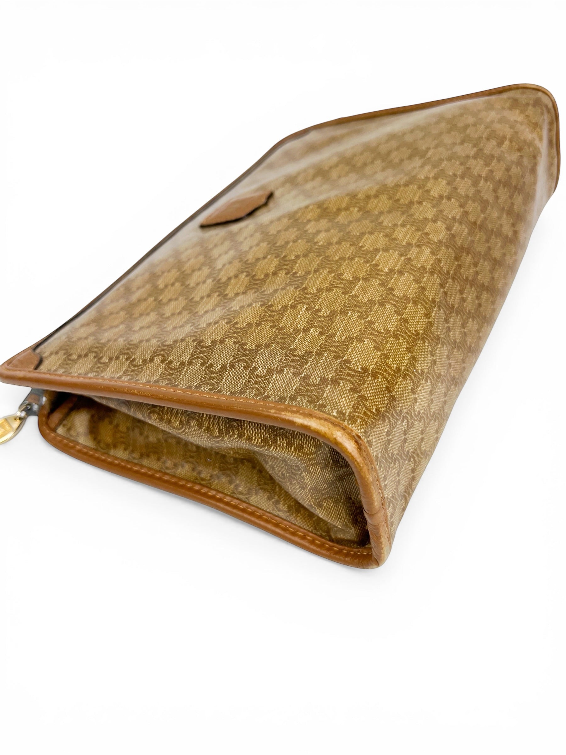 celine-camel-macadam-zip-clutch-5