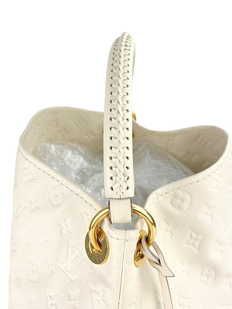 Louis Vuitton Creme Empriente Artsy MM