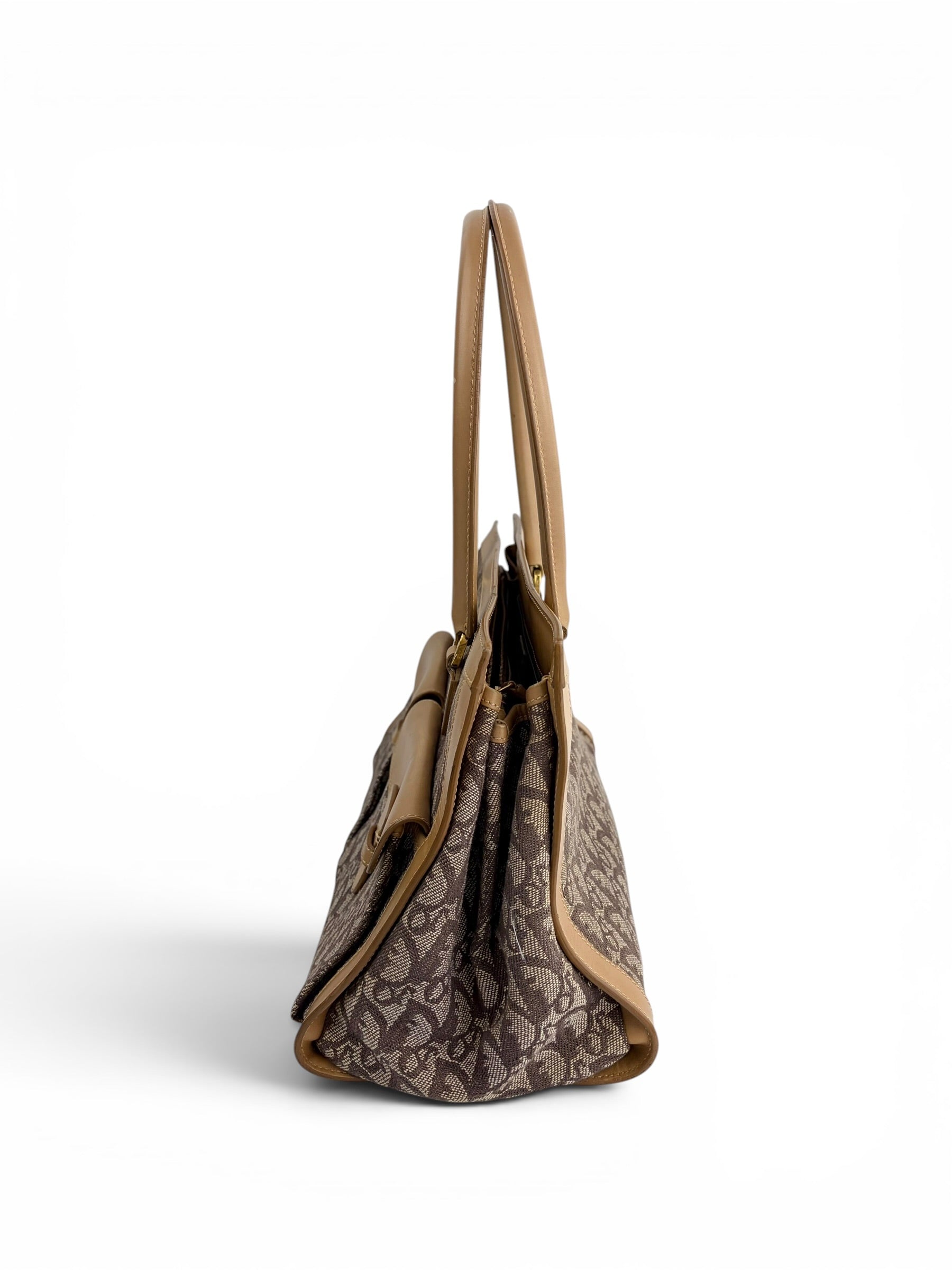 christian-dior-vintage-trotter-canvas-diorissimo-top-handle-3