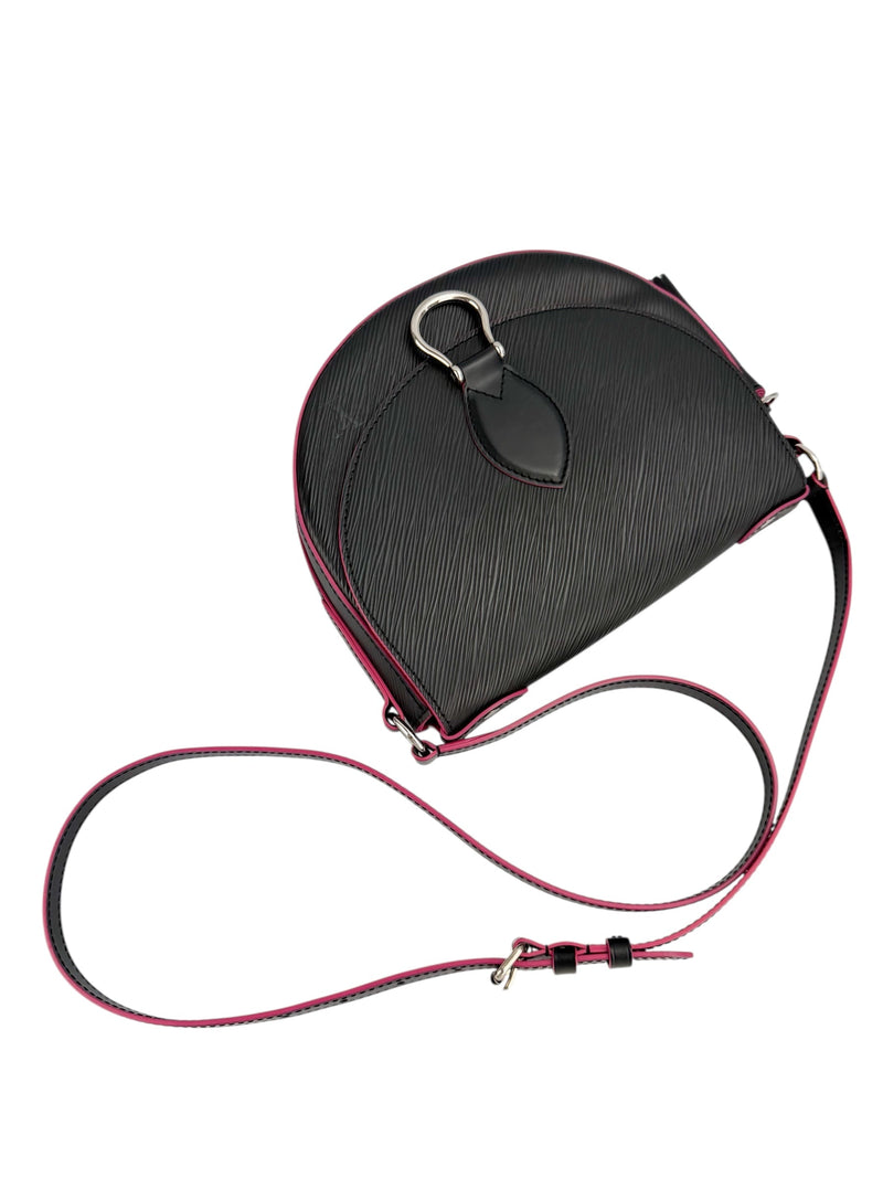 Louis Vuitton Black Epi Saint Cloud NM