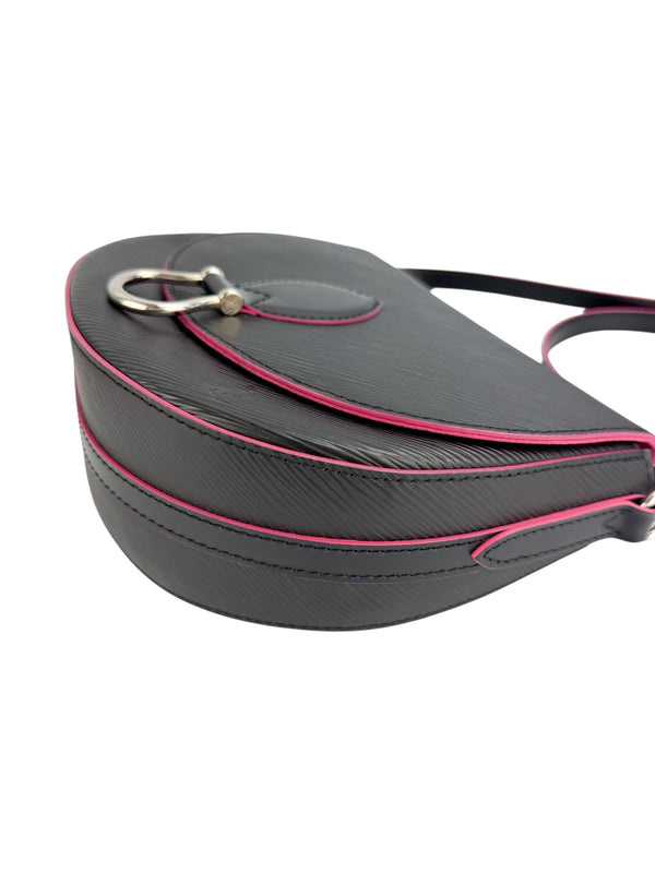 Louis Vuitton Black Epi Saint Cloud NM