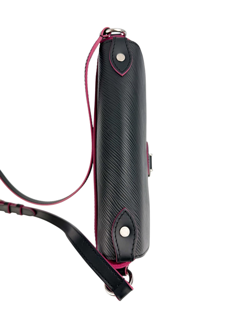 Louis Vuitton Black Epi Saint Cloud NM