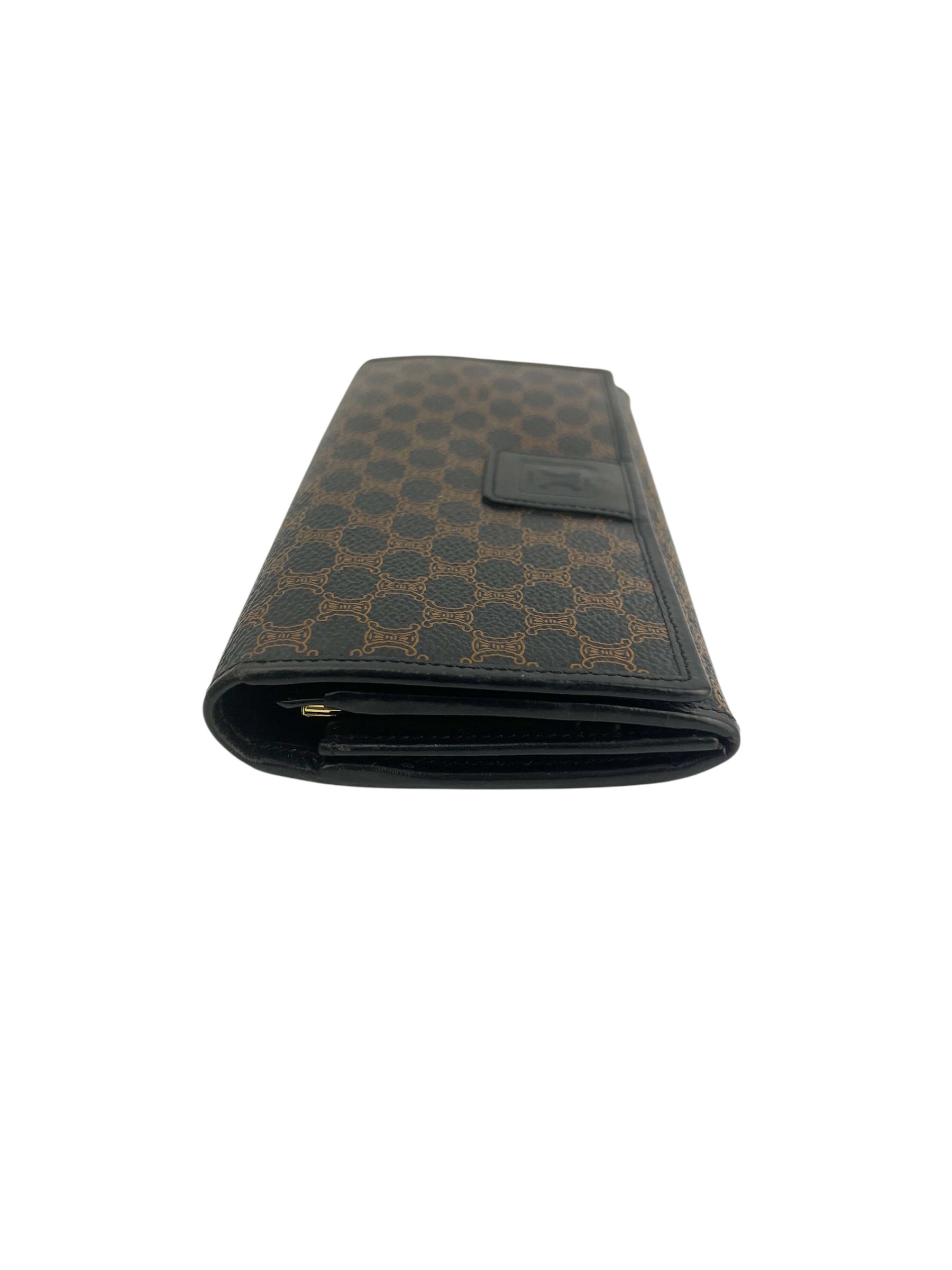 celine-black-macadam-long-wallet-6