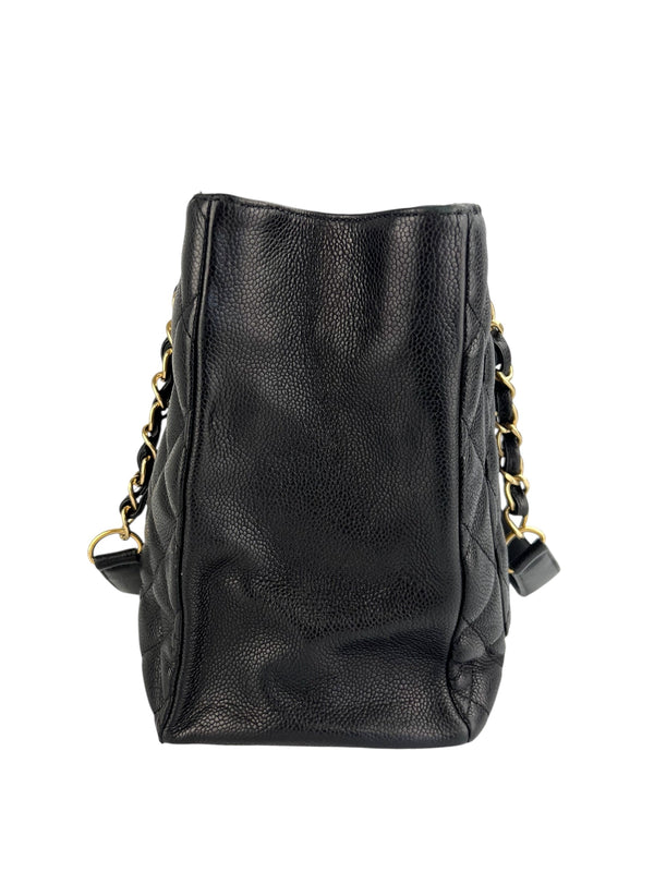 Chanel Black Caviar GST