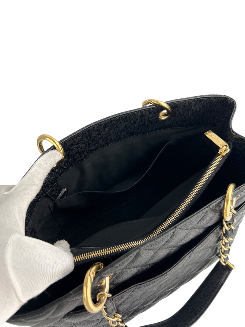 Chanel Black Caviar GST