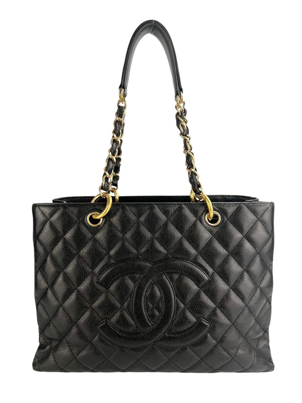 Chanel Black Caviar GST