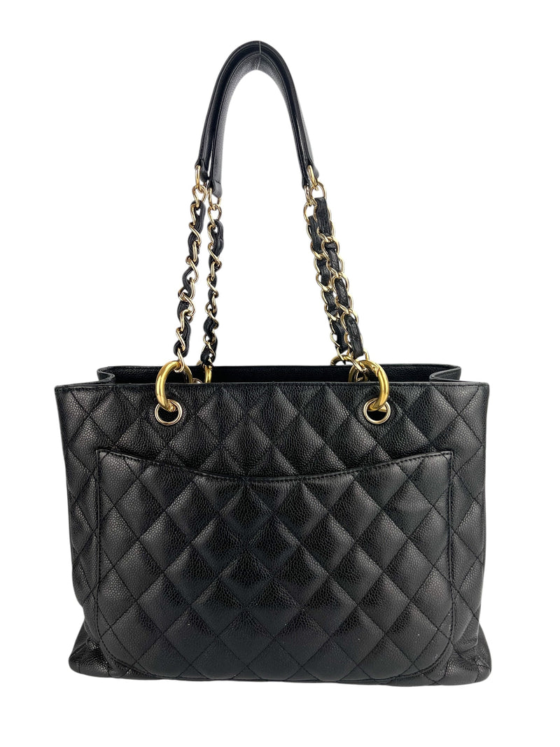 Chanel Black Caviar GST