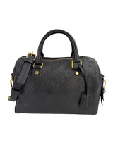 Louis Vuitton Black Empreinte Speedy 25