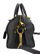 Louis Vuitton Black Empreinte Speedy 25