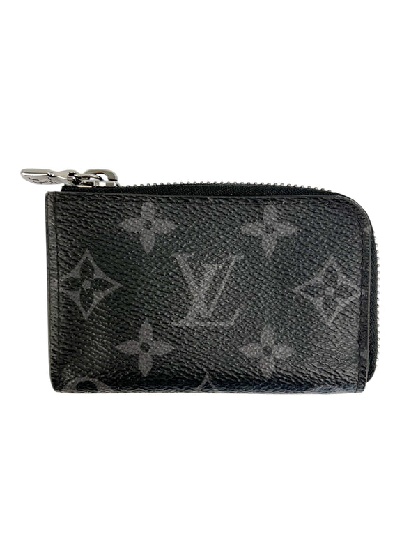 Louis Vuitton Eclipse Monogram Zip Coin Case