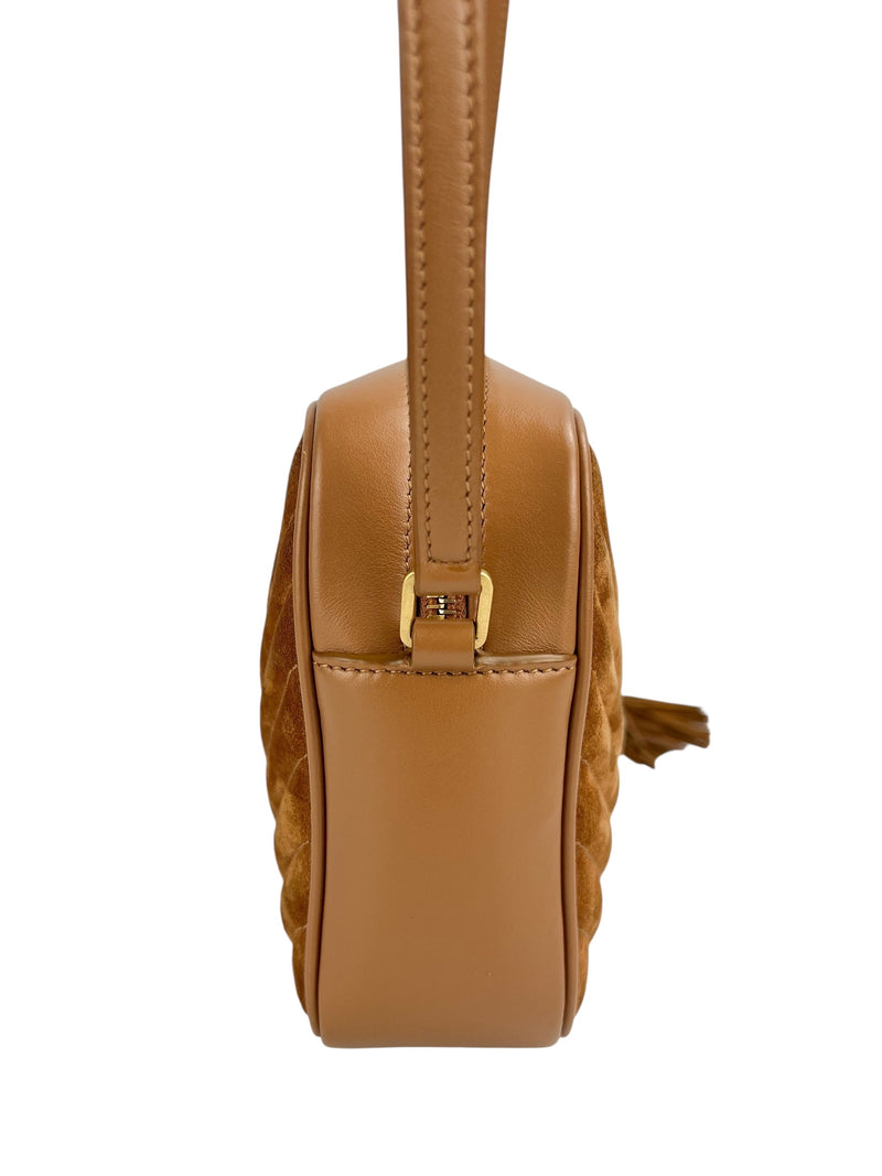 Saint Laurent Suede Lou Camera Bag