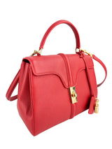 Celine 16 Red Calfskin Bag