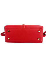 Celine 16 Red Calfskin Bag