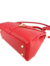 Celine 16 Red Calfskin Bag