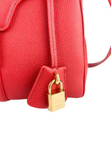Celine 16 Red Calfskin Bag