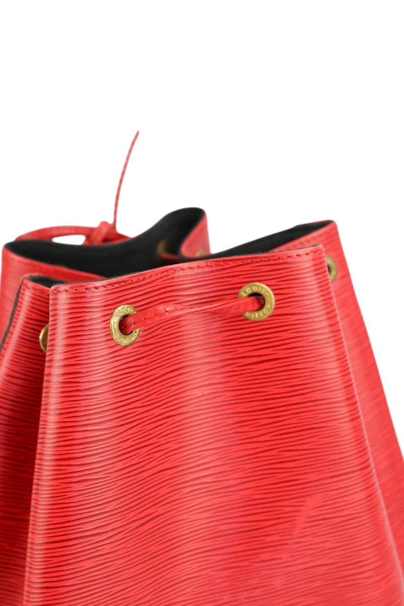 Louis Vuitton Vintage Red Epi Noe