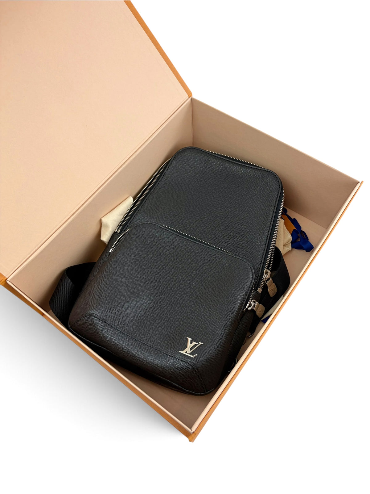 louis-vuitton-black-taiga-leather-sling-b-1
