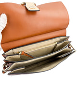 Chloe Snakeskin Colorblock Faye Crossbody Medium