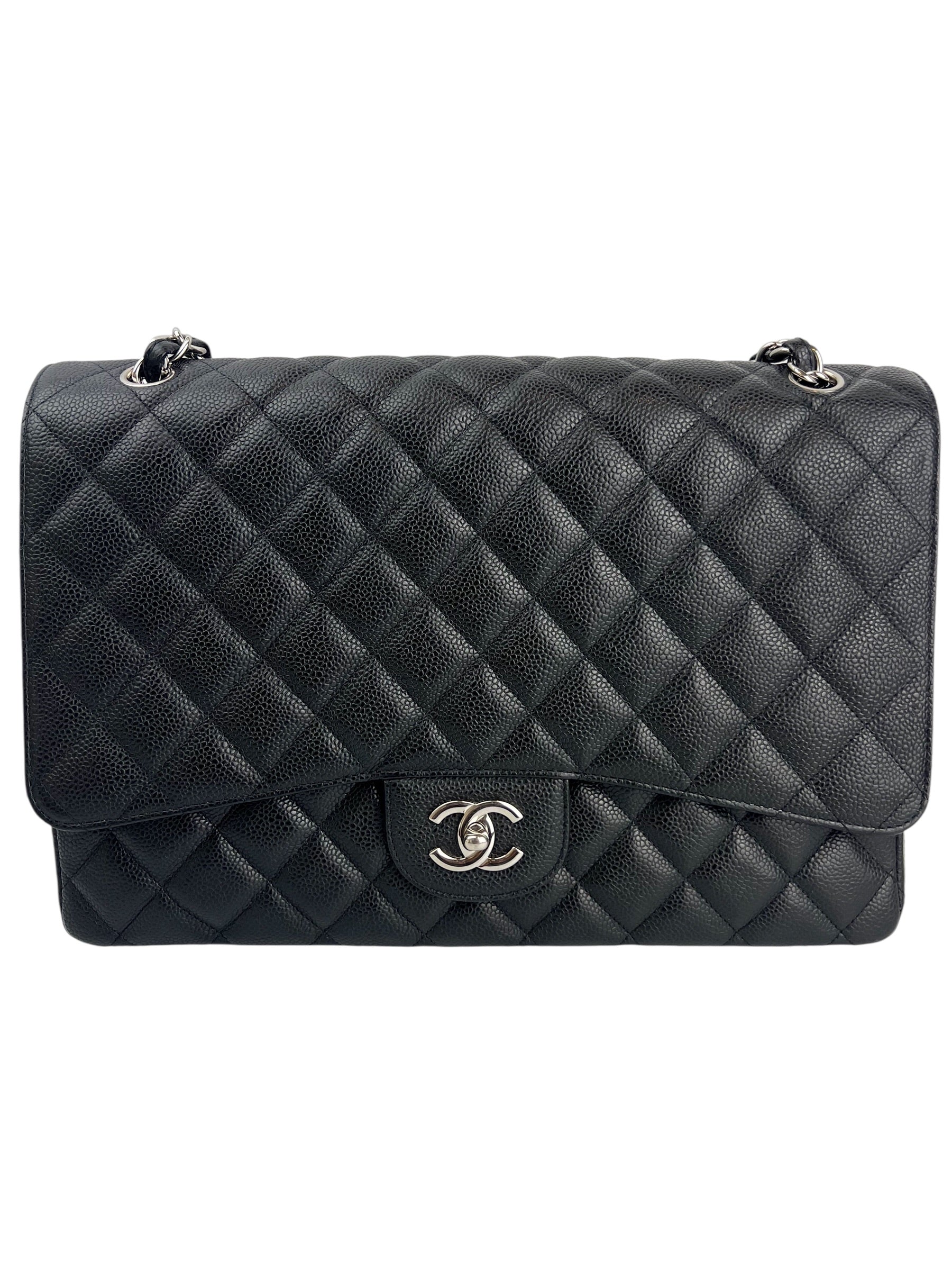 chanel-black-caviar-maxi-single-flap--0
