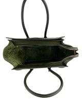 Celine Forest Green Micro Luggage Tote