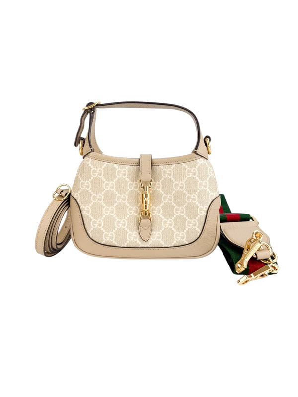 Gucci 1961 Cream Supreme Mini Jackie