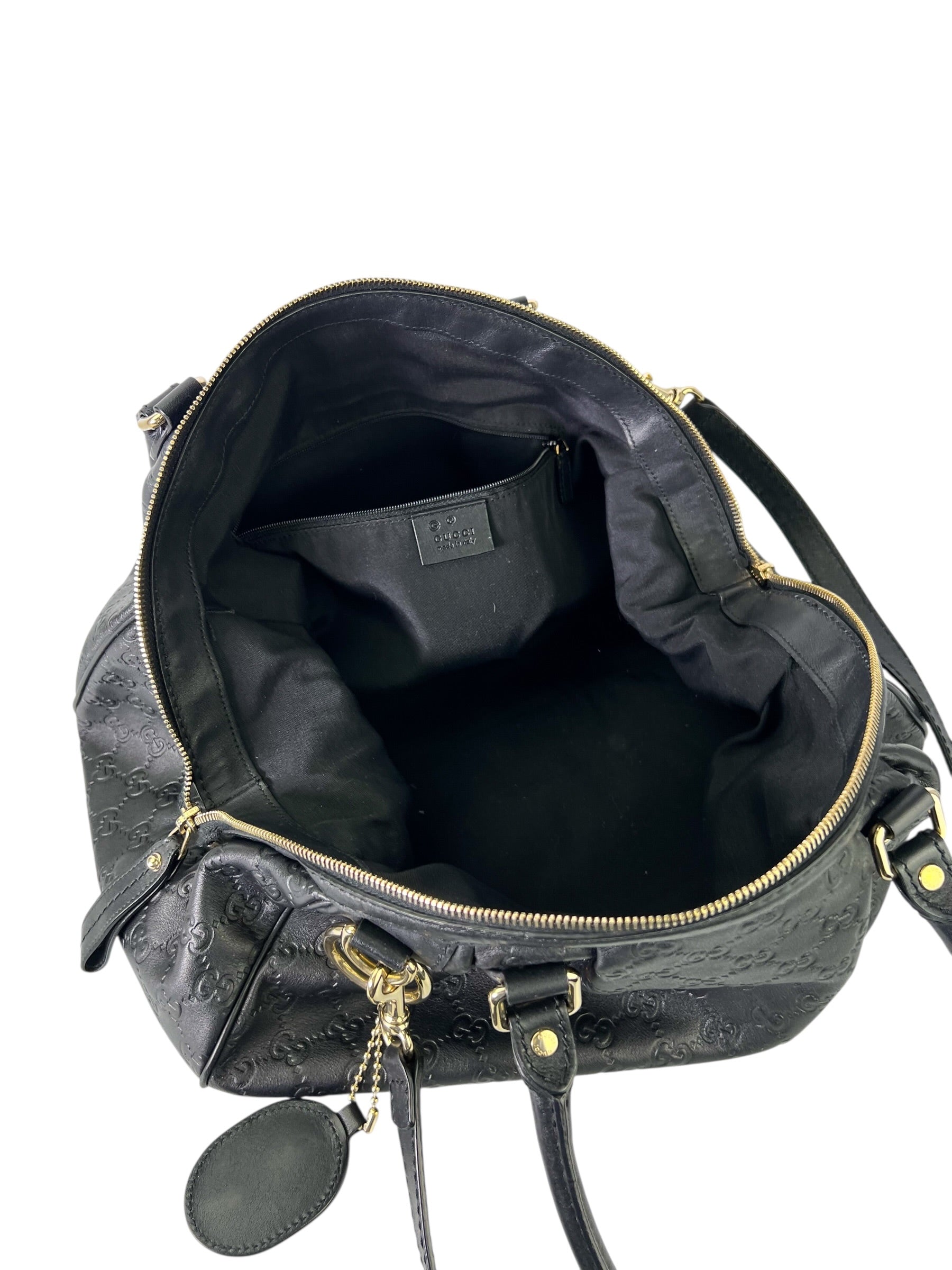 gucci-black-embossed-monogram-sukey-boston-bag--11