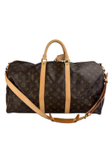 Louis Vuitton Vintage Monogram Keepall Bandouliere 50