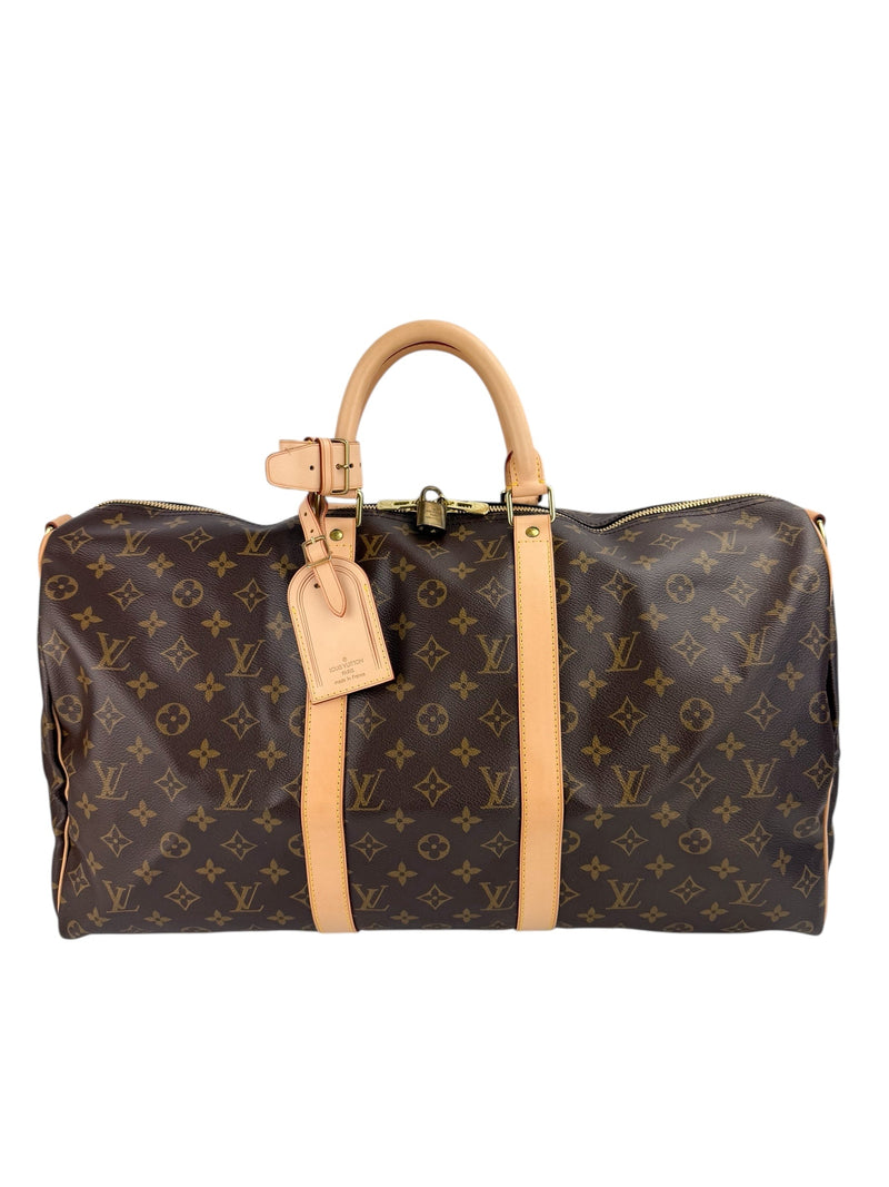 Louis Vuitton Vintage Monogram Keepall Bandouliere 50