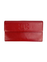 Chanel Red Caviar Wallet