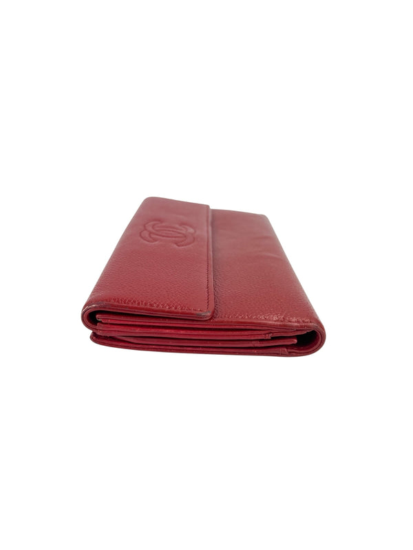 Chanel Red Caviar Wallet