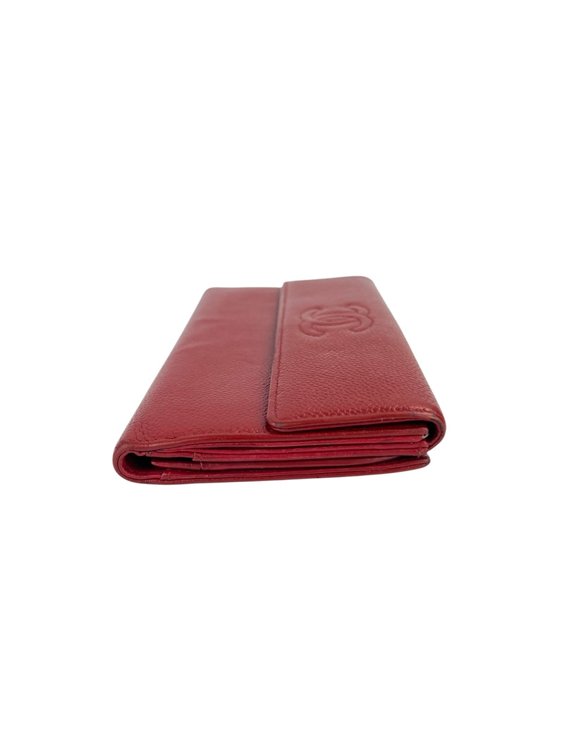 Chanel Red Caviar Wallet