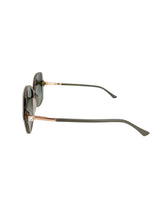Jimmy Choo Grey Sunglasses in Case
