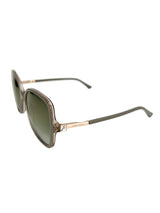 Jimmy Choo Grey Sunglasses in Case