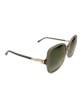 Jimmy Choo Grey Sunglasses in Case