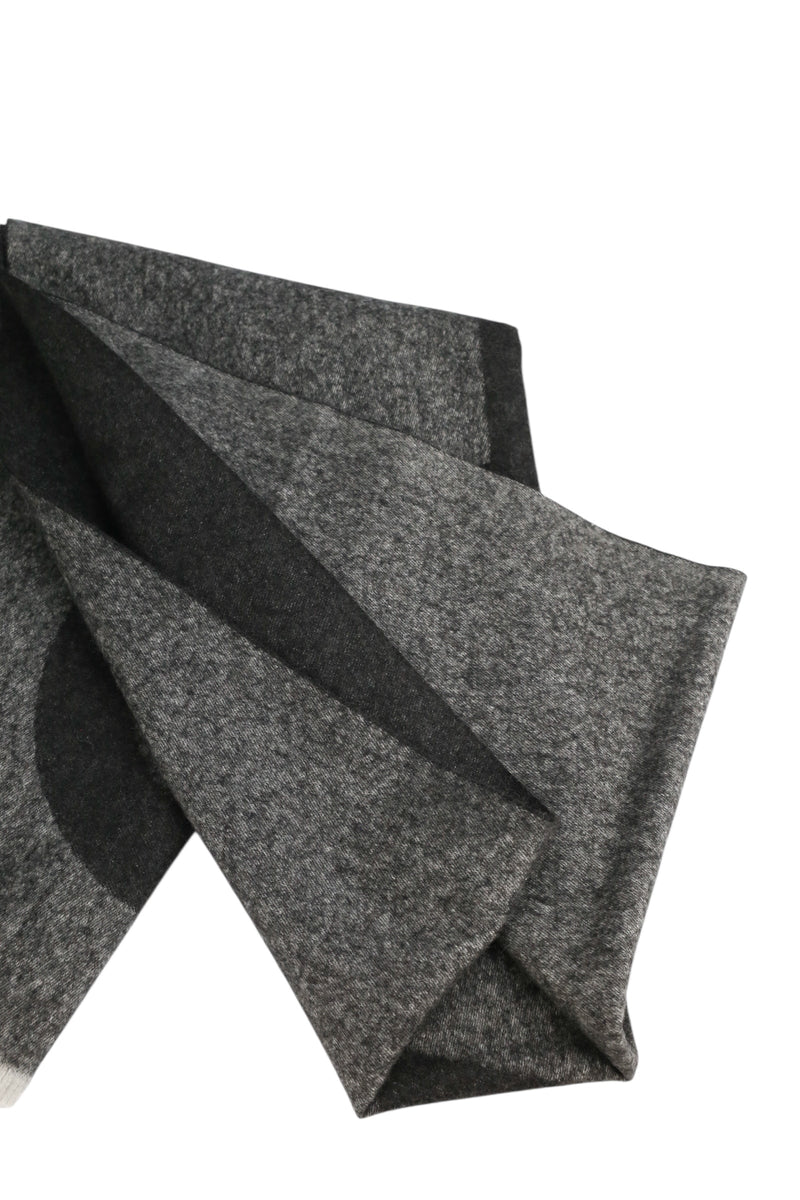 Chanel Charcoal Cashmere Scarf NWT