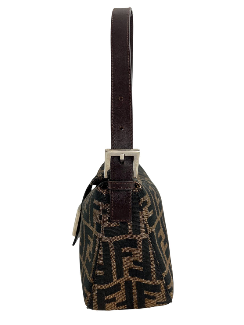 Fendi Zucca Canvas Baguette