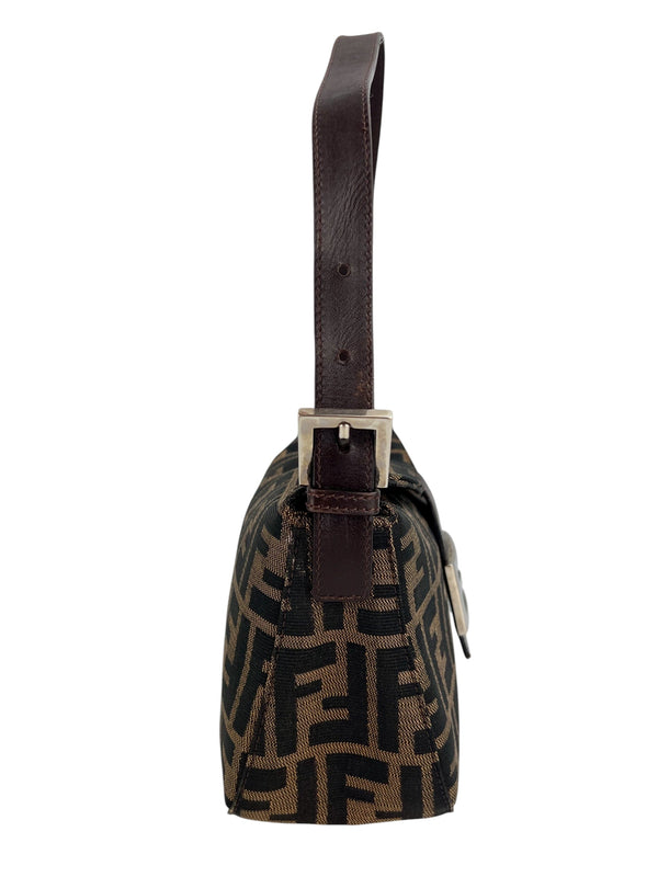 Fendi Zucca Canvas Baguette