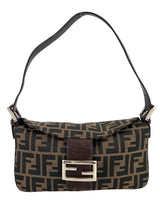 Fendi Zucca Canvas Baguette