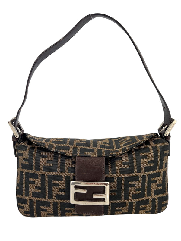 Fendi Zucca Canvas Baguette