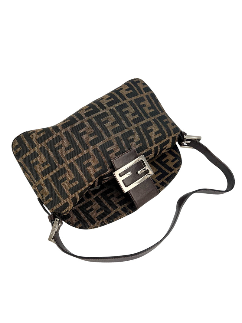 Fendi Zucca Canvas Baguette