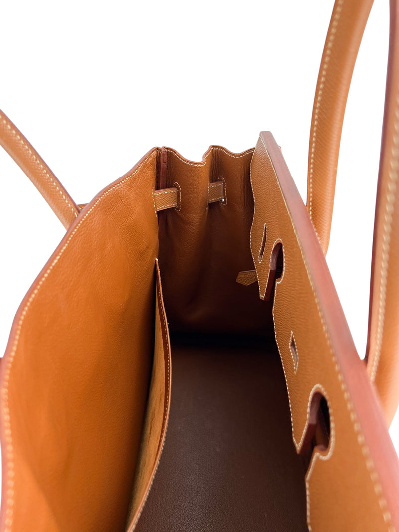 Hermes Birkin 35 Gold Veau Courchevel Gold Hardware