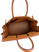 Hermes Birkin 35 Gold Veau Courchevel Gold Hardware