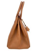 Hermes Birkin 35 Gold Veau Courchevel Gold Hardware