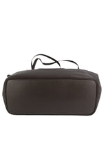 Salvatore Ferragamo Dark Grey Leather City Tote