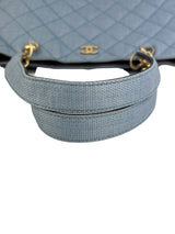Chanel Business Affinity Vintage Quilted Shopping Tote