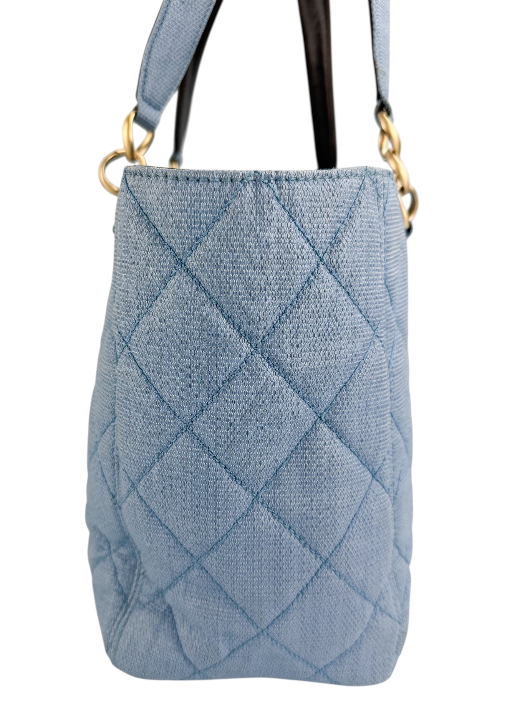 Chanel Business Affinity Vintage Quilted Shopping Tote