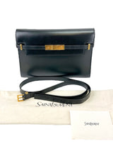 Saint Laurent Black Manhattan Shoulder Bag